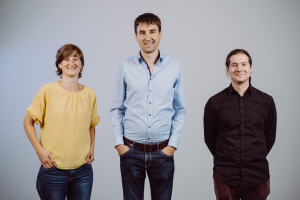 Charlotte Margot, Cedric Spillebeen en Maarten De Block van Heftig